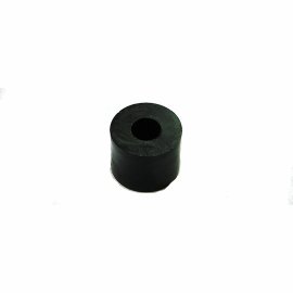 100 Stk. Distanzhülsen aus PE schwarz M6x20x5 mm