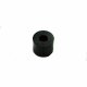 100 Stk. Distanzhülsen aus PE schwarz M12x25x12,5 mm