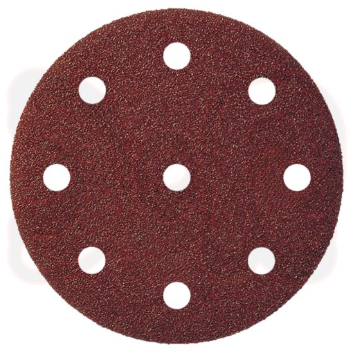 50 Stück Haftklettscheibe PS 22 K Klingspor 125 mm Korn 240 gelocht (GLS27)