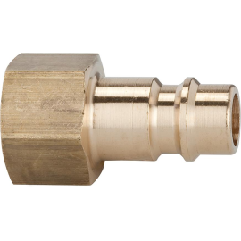Stecknippel für Kupplung NW 7,2 - 7,8 Messing blank