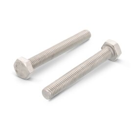 50 Stück Sechskantschrauben DIN 933 A4-70 M 10x50