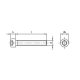 500 Stück Zylinderschrauben ISO 14579 A2 Torx M 2x6 TX6