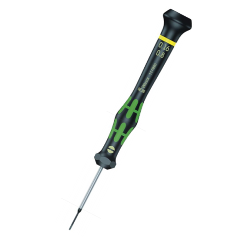 Elektronik- Schraubendreher Schlitz 1,5x0,23x40 WERA