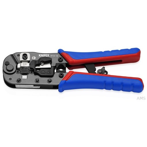Crimpzange für RJ45-Westernstecker Knipex 97 51 13