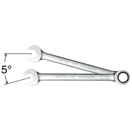 Knarren-Ringmaulschlüssel Heytec 11 mm