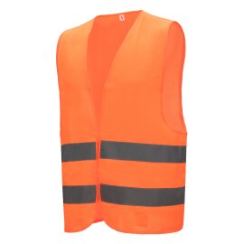 Warnweste EN 20471 NITRAS® neonorange Gr. L