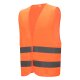 Warnweste EN 20471 NITRAS® neonorange Gr. L