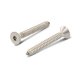 100 Stück Sicherheitsschrauben Senkkopf mit ISK + Pin A2 5,5x13 mm