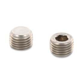 50 x Verschlußschrauben DIN 906 A2 R 3/8" nach DIN 3858