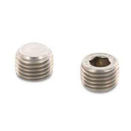 25 x Verschlußschrauben DIN 906 A2 R 1/2" nach DIN 3858