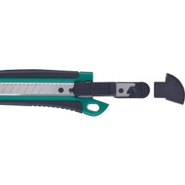 Cuttermesser Kunststoff 9mm m. 3 Klingen FORTIS