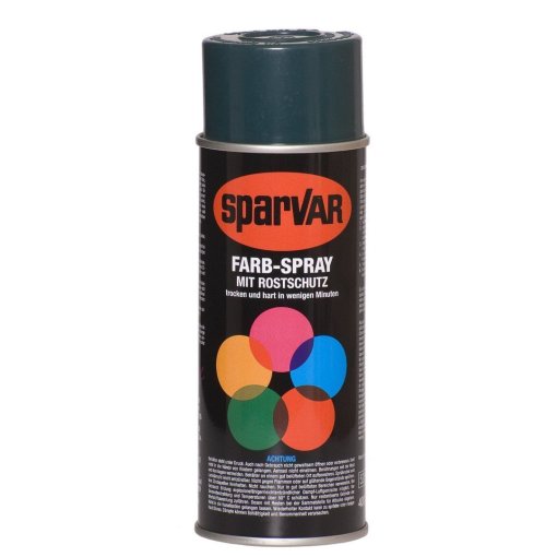 Sparvar Farb-Spray mit Rostschutz 400ml RAL 7032 - Kieselgrau