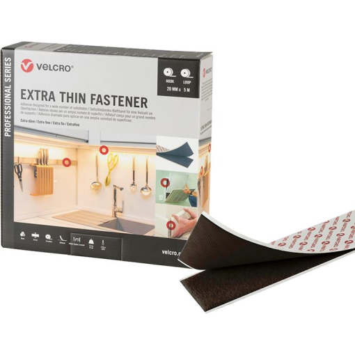 Klettband Extra Thin Fastener 50 mm