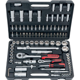 Steckschlüssel-Garnitur 1/4" und 1/2", Nr....