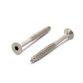 500 Stück Spanplattenschrauben A2 Torx TG 5,0x35/24...