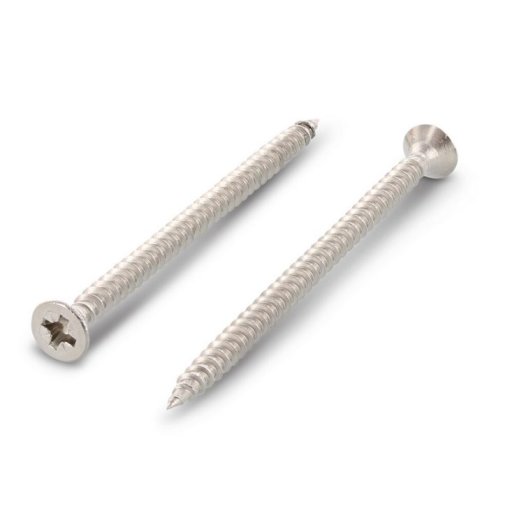100 Stück Spanplattenschrauben A2 PZ VG 6,0x40