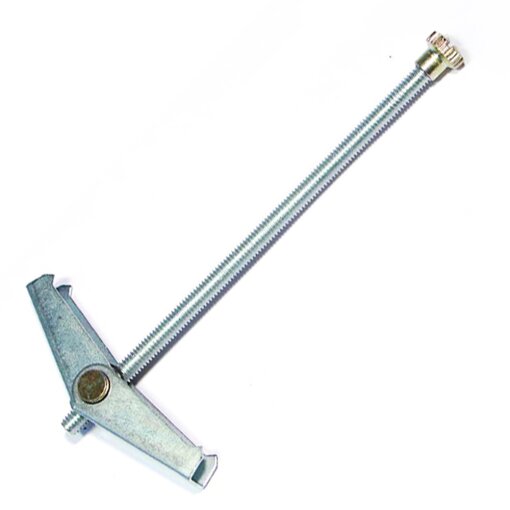 50 Stk. Federklappdübel mit Rändelmutter M4 x 90 mm