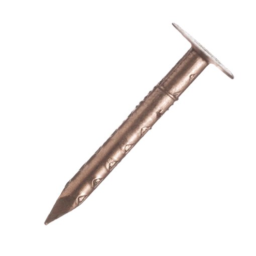 1,0 kg Dach Pappnagel Kupfer 25 x 25 mm