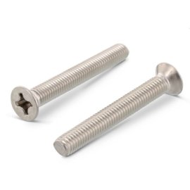 200 Stk. Senkkopfschrauben DIN 965 Edelstahl A2 Phillips M6 x 100