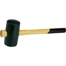 Gummihammer schwarz 55 mm Fortis