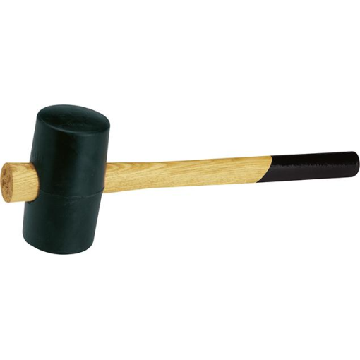Gummihammer schwarz 65 mm Fortis