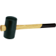 Gummihammer schwarz 65 mm Fortis