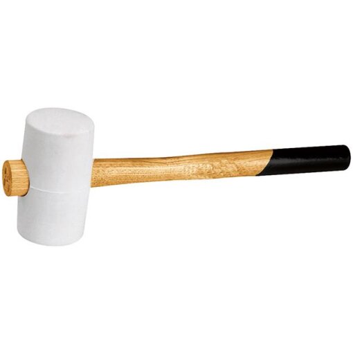 Gummihammer weiß 55 mm Fortis