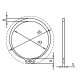 25 Stk. Sicherungsringe für Wellen DIN 471 Edelstahl 45x1,75 mm