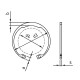 200 Stk. Sicherungsringe für Bohrungen DIN 472 Edelstahl 10x1,0 mm