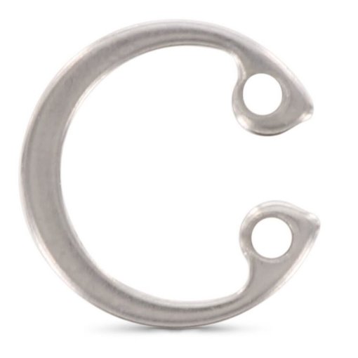 200 Stk. Sicherungsringe für Bohrungen DIN 472 Edelstahl 12x1,0 mm