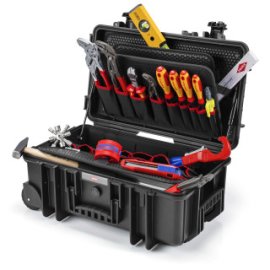 KNIPEX® Werkzeugkoffer "Robust26 Move" Sanitär 002133 S 17-teilig