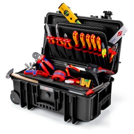 KNIPEX® Werkzeugkoffer "Robust26 Move" Elektro 002133 E 22-teilig