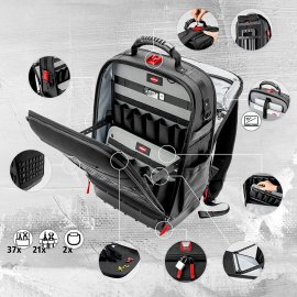 KNIPEX® Werkzeugrucksack Modular X18 002150 LE leer