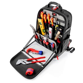 Werkzeugrucksack Modular X18 Sanitär 00 21 50 S 17-teilig Knipex