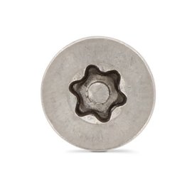 100 Stk. Sicherheitsschrauben Senkkopf Torx+Pin Art. 9123 A2 M6x40