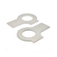 50 Stk. Sicherungsbleche mit 2 Lappen DIN 463 A2 17,0 mm