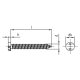 100 Stk. Blechschrauben Zylinderkopf A2 Art. 9100 2,9 x 25 mm