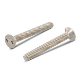 100 Stk. Sicherheitsschrauben Senkkopf A2 Art. 9103 M5 x 20