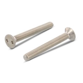 100 Stk. Sicherheitsschrauben Senkkopf A2 Art. 9103 M6 x 25