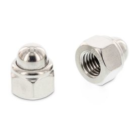 100 Stk. Sicherungs-Hutmuttern DIN 986 A2 M8