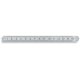 Maßstab biegsam Federbandstahl rostfrei Teilung A:1/1mm+1/1mm 150/13x0,5mm