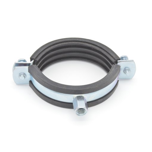 100 Stück Schraubrohrschellen mit Schallschutzeinlage 20–23