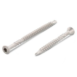 200 Stk. Zierkopfschrauben Edelstahl C1 4,0 x 40/24 mm