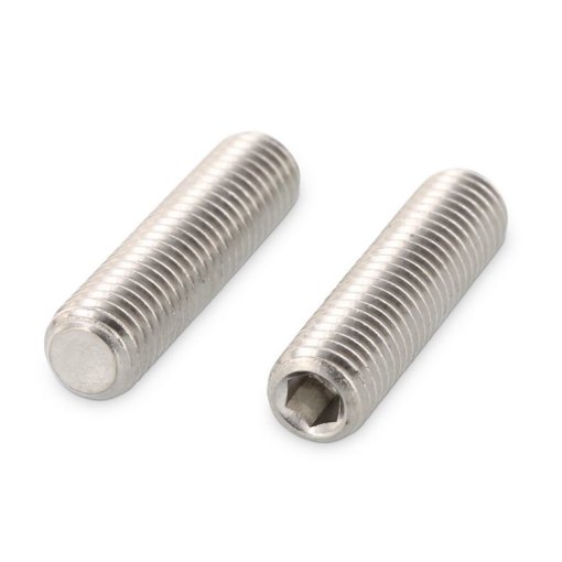 200 Stück Gewindestift ISO 4026 Edelstahl A4 M6 x 16