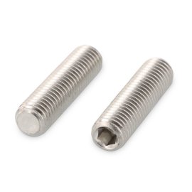 200 Stück Gewindestift ISO 4026 Edelstahl A4 M6 x 16