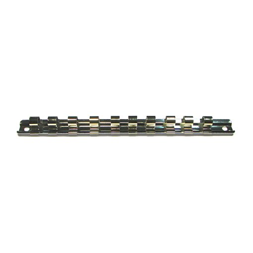 Klemmleiste für Steckschlüssel/Schraubendr.-Einsätze 1/2" 7-teilig