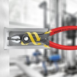 Frontgreifzange TwinGrip mit Kunststoffgriff 200 mm