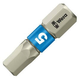 Innensechskant-Bit Edelstahl 3840/1 TS Wera