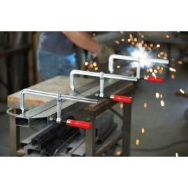 Ganzstahl-Schraubzwinge mit Holzgriff classiX GS 100/50 GS10