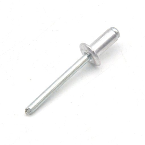 500 Stück Blindnieten Alu/Stahl Flachrundkopf 4,0 X  8